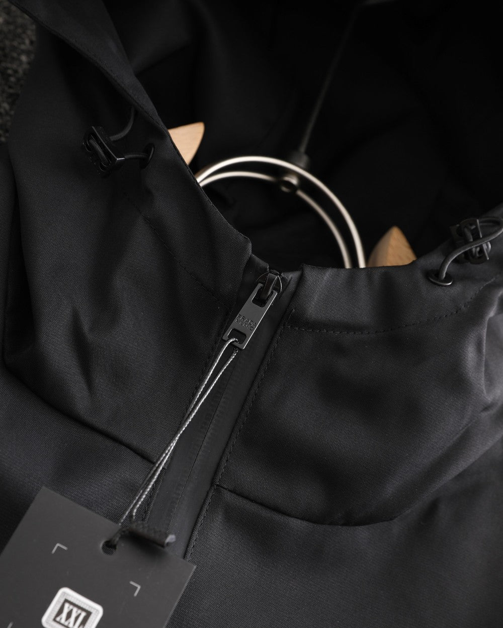 Hooded Zip Up Windbreaker Jacket U310521