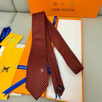 Men's Check Jacquard Necktie E2081009