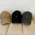 Frayed Edge Metal Logo Baseball Cap G103006