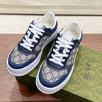 Men's Interlocking G Monogram Patchwork Platform Sneakers JN081101