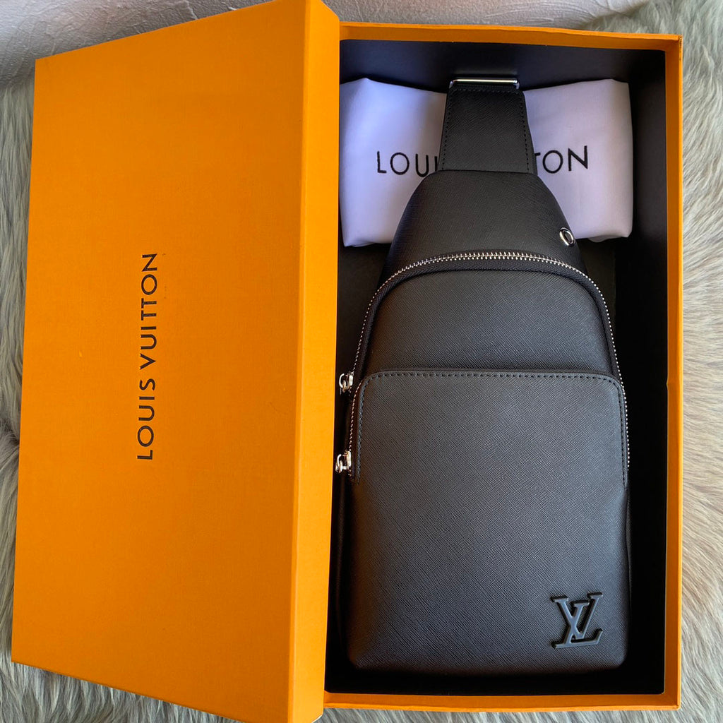 Solid Textured Chest Sling Bag B101017