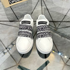 Men's Logo Strap Velcro Low Top Sneakers JN081107