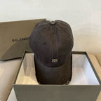 Frayed Edge Metal Logo Baseball Cap G103006