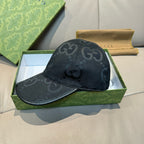 Allover Interlocking Pattern Jacquard Baseball Cap G103009