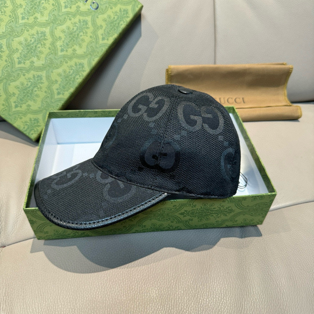 Allover Interlocking Pattern Jacquard Baseball Cap G103009