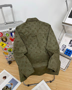 Relaxed Fit Long Sleeve Shirt Jacket X269004