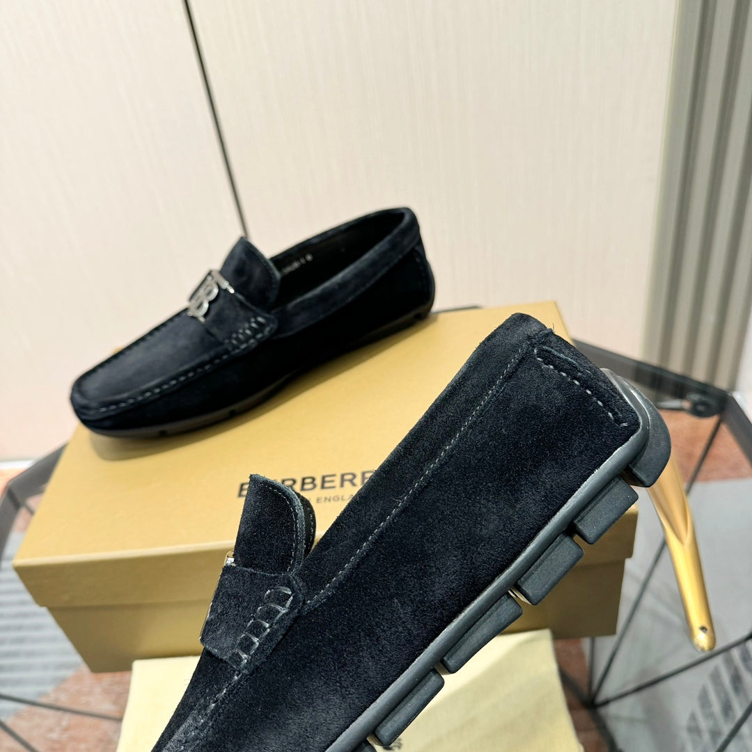 Men's Metal Ornament Buckle Loafer Driving Shoes NE190115
