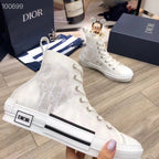 Men's Oblique Jacquard High Top Sneakers JN081106
