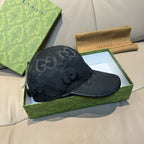 Allover Interlocking Pattern Jacquard Baseball Cap G103009