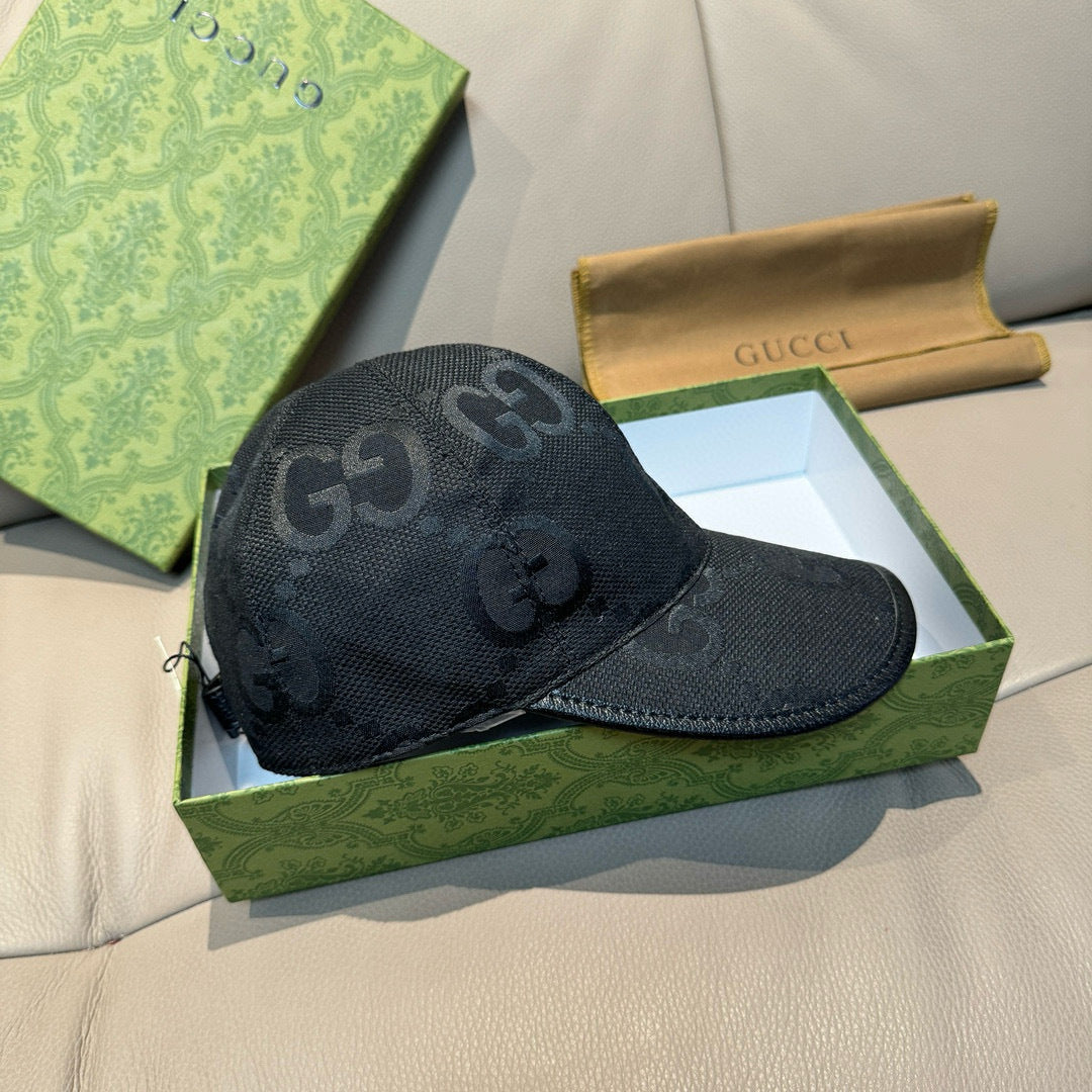 Allover Interlocking Pattern Jacquard Baseball Cap G103009