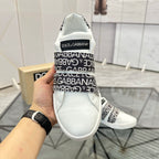 Men's Logo Strap Velcro Low Top Sneakers JN081107