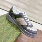 Men's Interlocking G Monogram Patchwork Platform Sneakers JN081101
