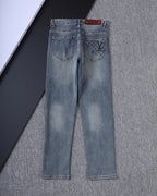 Vintage Fade Large Monogram Graphic Jeans V260840