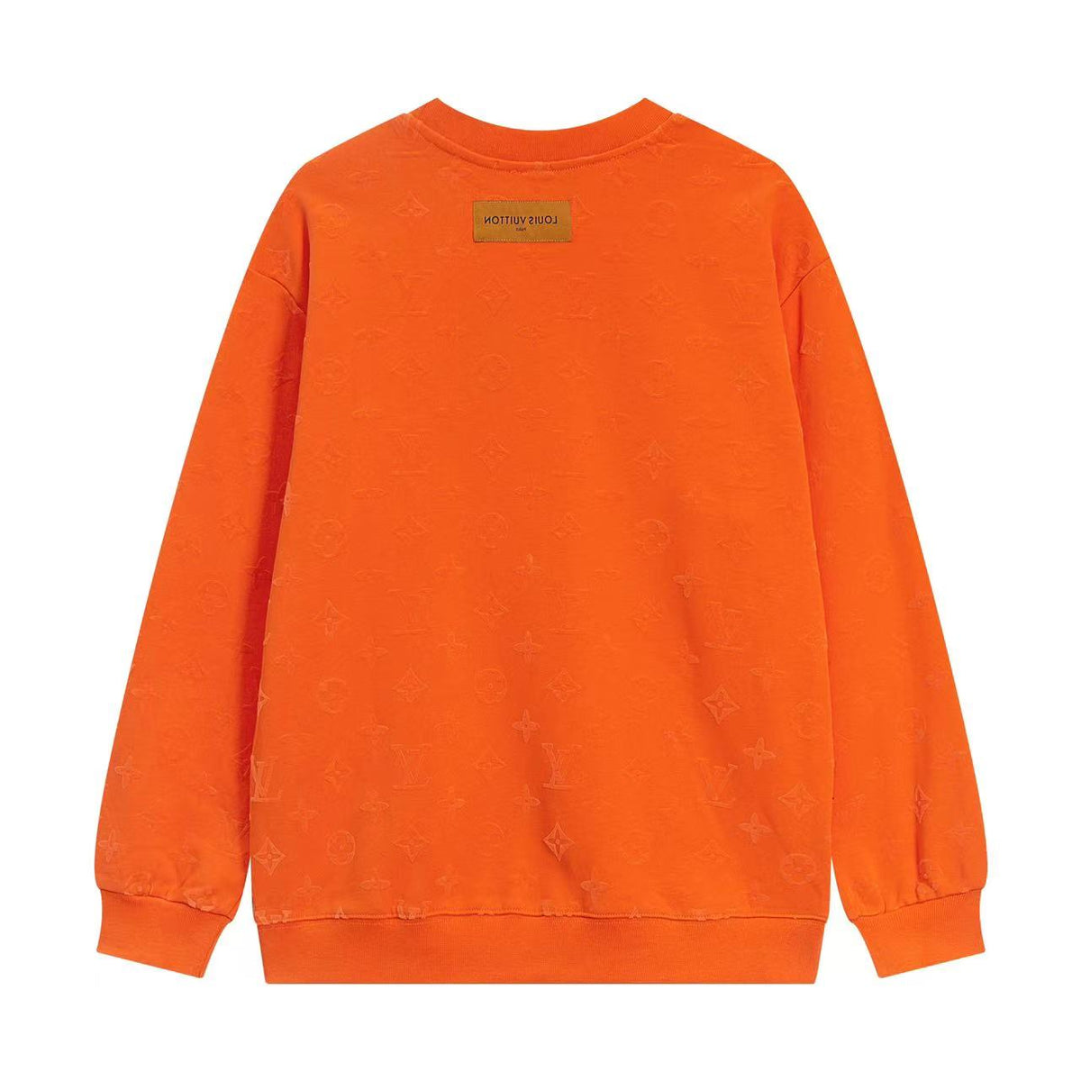 Men's All Over Monogram Print Crew Neck Sweatshirt YG500101