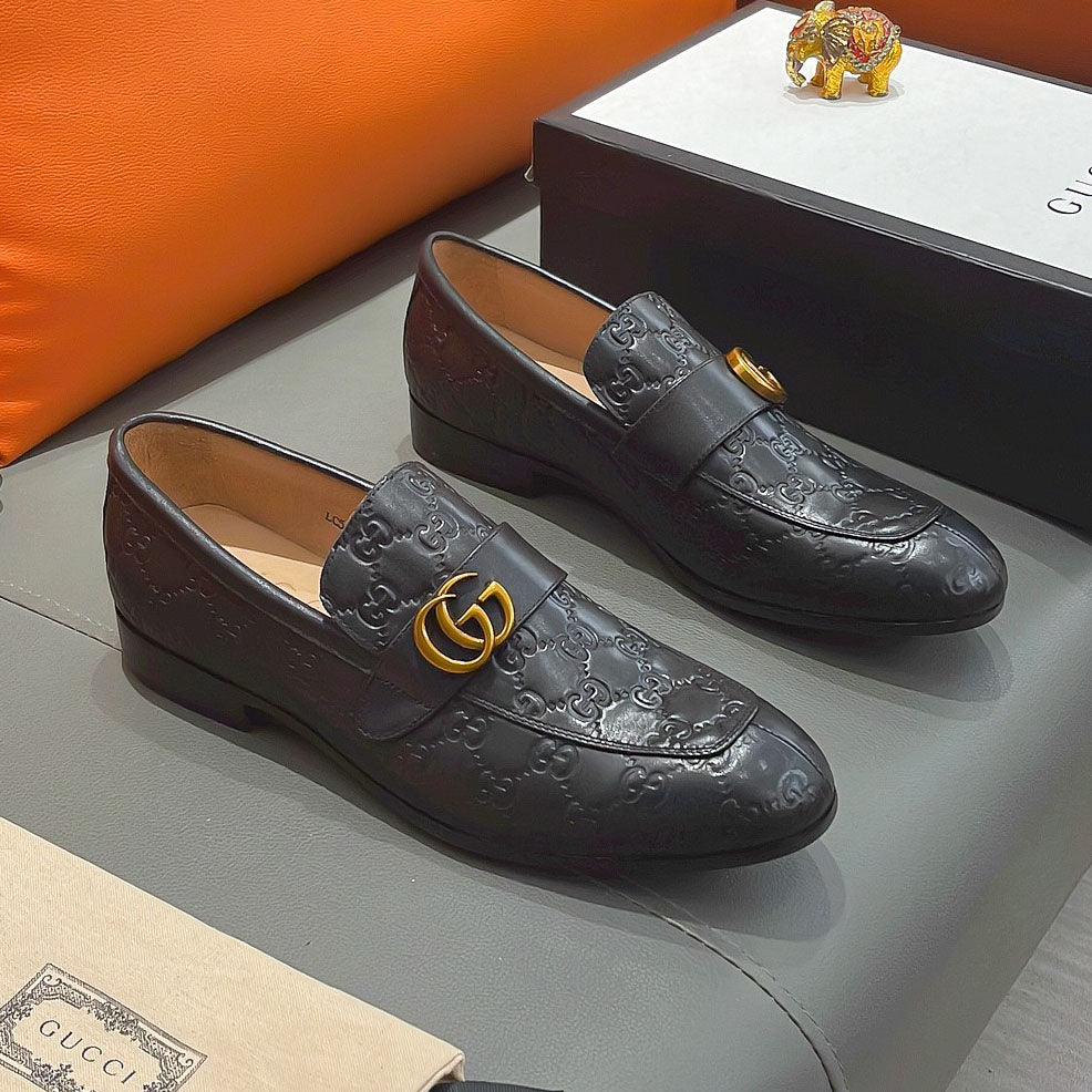 Embossed Interlocking G Loafers S283407