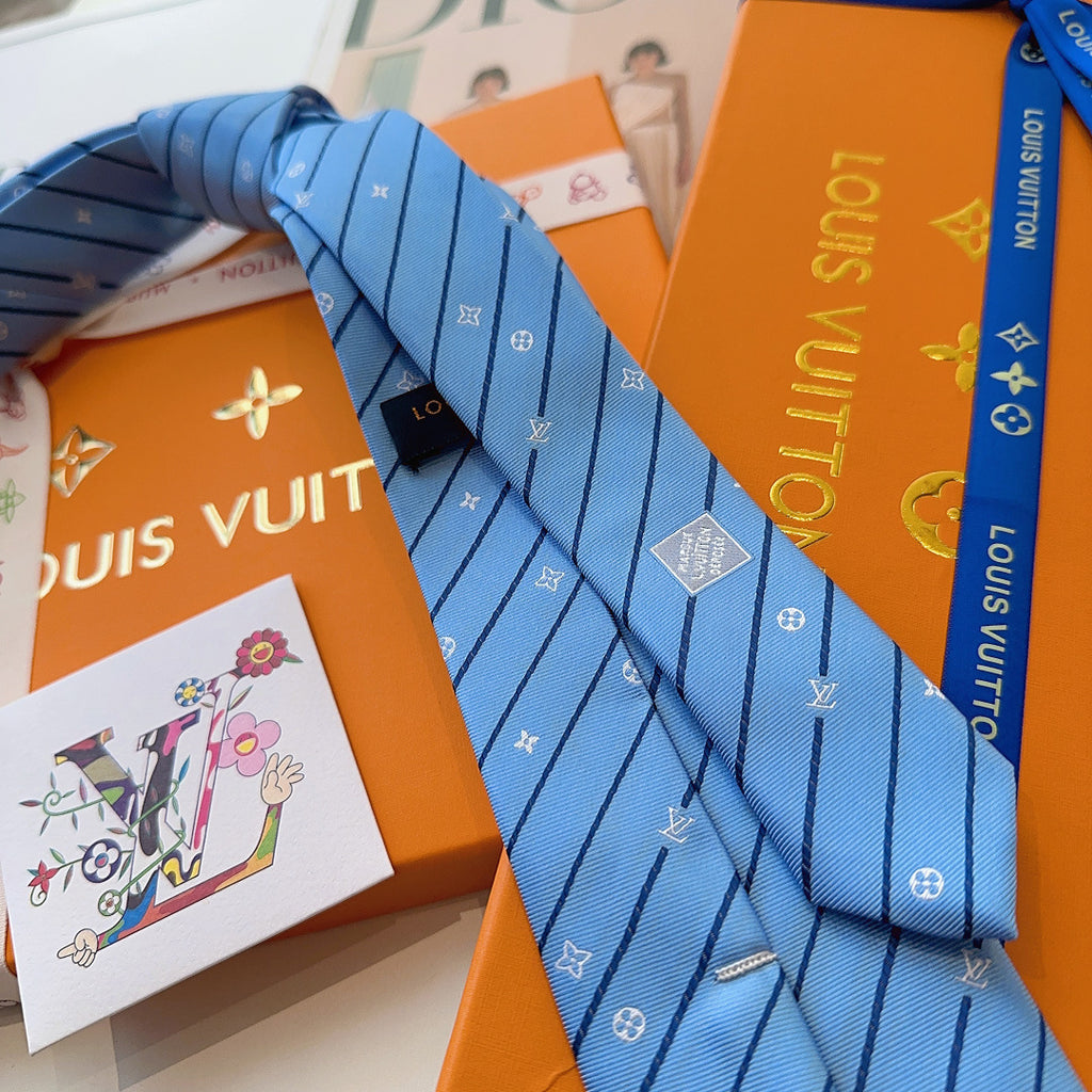 Diagonal Stripe Jacquard Necktie E2081013