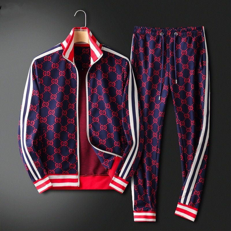 All Over Monogram Stripe Track Suit N050502