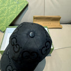Allover Interlocking Pattern Jacquard Baseball Cap G103009
