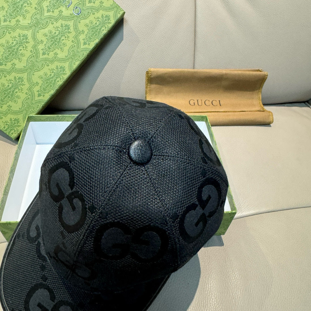 Allover Interlocking Pattern Jacquard Baseball Cap G103009