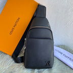 Solid Textured Chest Sling Bag B101017