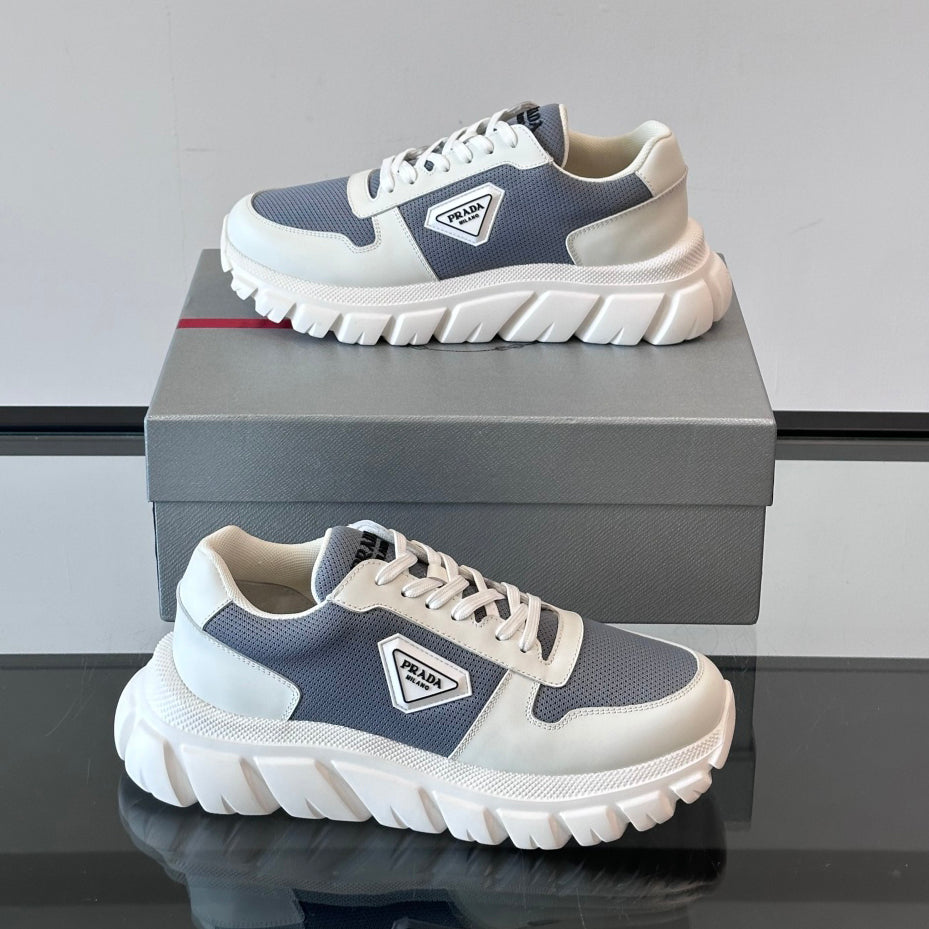 Chunky Mesh Panel Sneakers for Men S283416