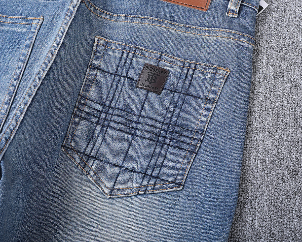 Vintage Cross Stitch Line Slim Denim V260848