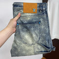 Vintage Fade Allover Floral Print Jeans E260948