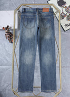 Heritage Triangle Logo Slim Fit Denim E260919