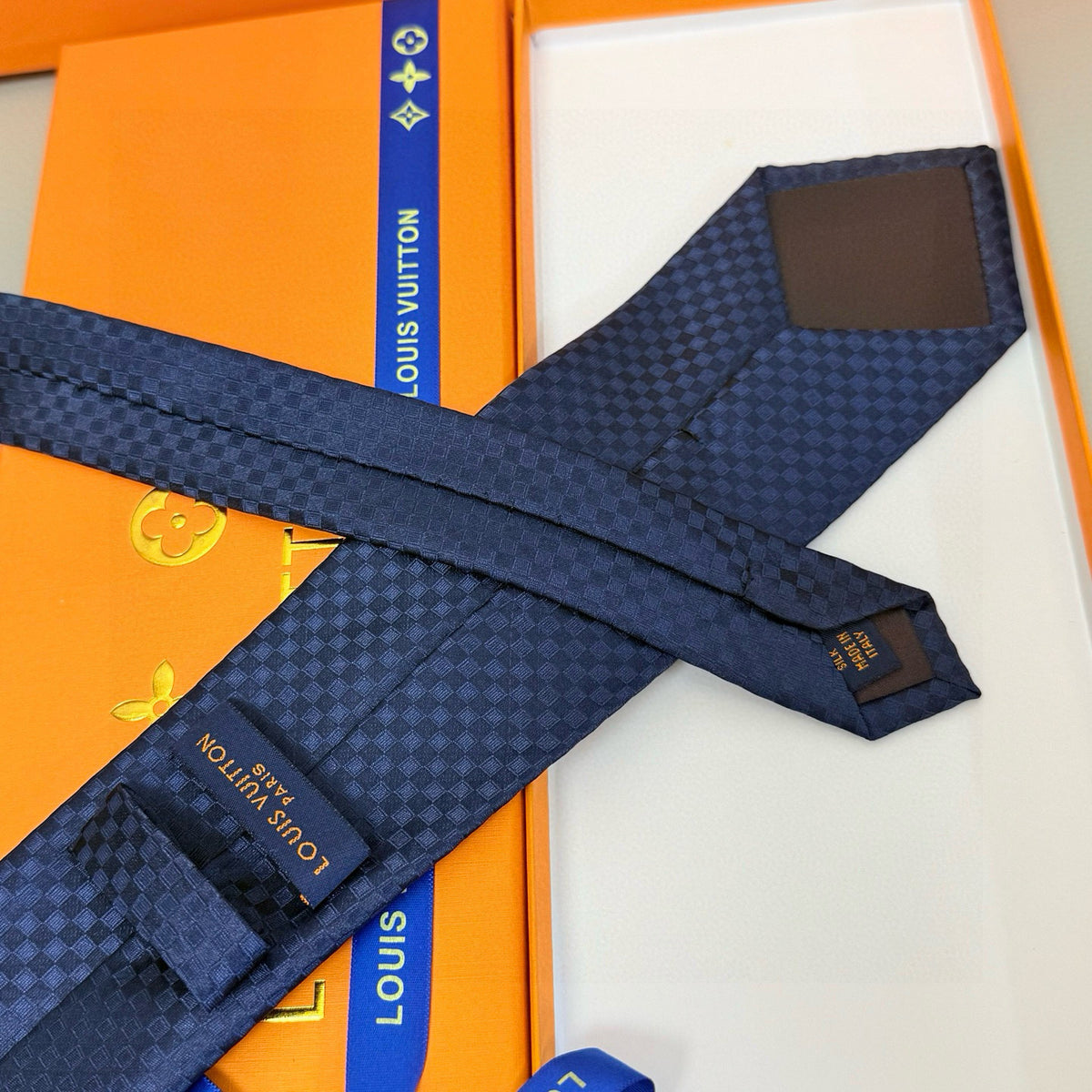 Men's Check Jacquard Necktie E2081009