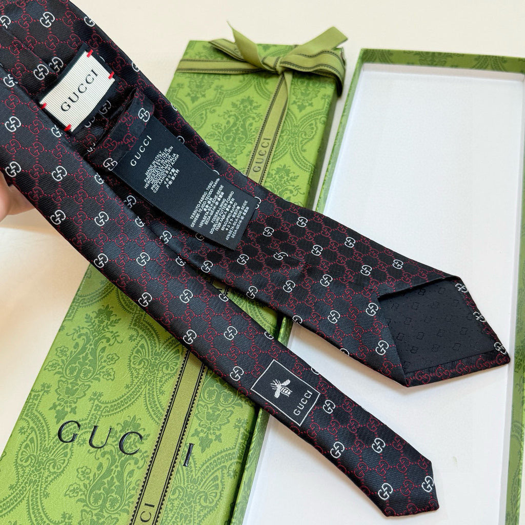 Men's Diamond Grid Jacquard Necktie E2081008