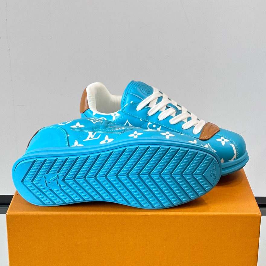Allover Printed Lace-Up Low Top Platform Sneakers S283420