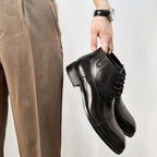 Men's Cap Toe Lace-up Chukka Dress Boots P050513