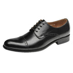 Cap Toe Derby Shoes Lace-Up Dress Shoes Y101142