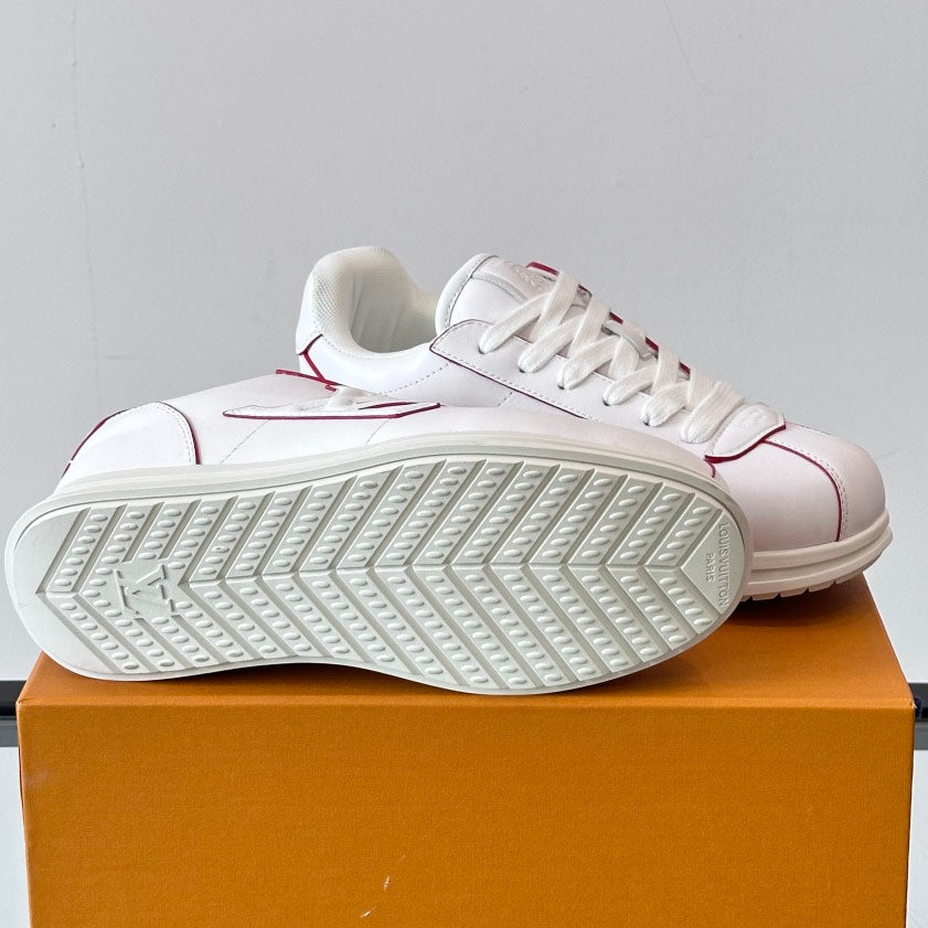 Side Embroidered Logo Low Top Lace-Up Casual Sneaker S283425