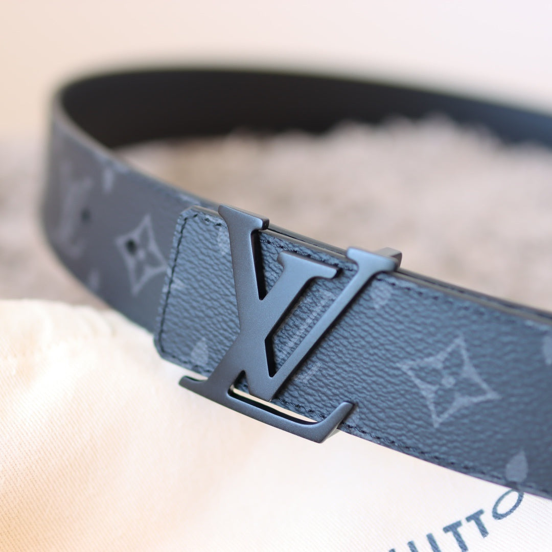 Checkered & Vintage Print Metal Buckle Belt E020802