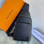 Solid Textured Chest Sling Bag B101017