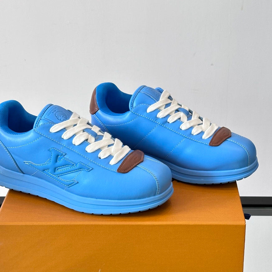 Side Embroidered Logo Low Top Lace-Up Casual Sneaker S283425