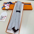 Men's Check Jacquard Necktie E2081009