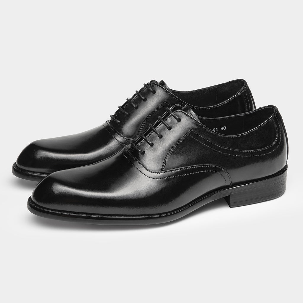 Two Tone Plain Oxford Shoes Lace-Up Formal Dress Shoes Y101151