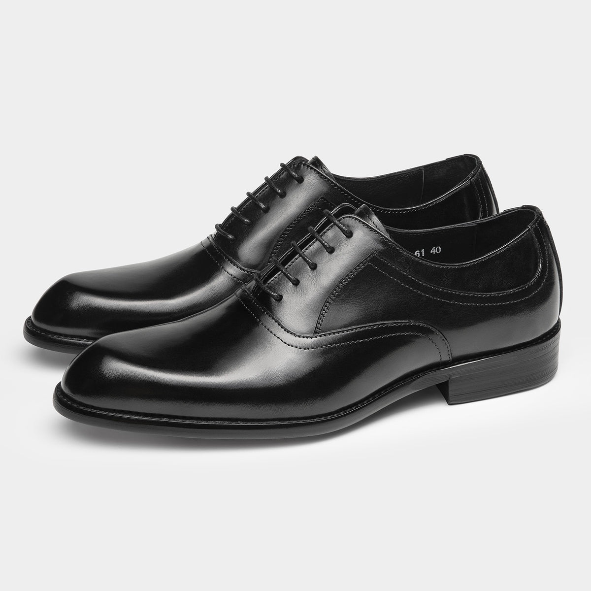 Two Tone Plain Oxford Shoes Lace-Up Formal Dress Shoes Y101151
