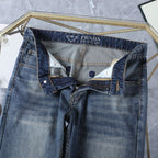 Heritage Triangle Logo Slim Fit Denim E260919