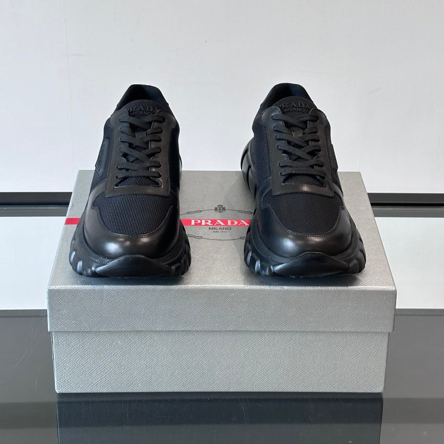 Chunky Mesh Panel Sneakers for Men S283416