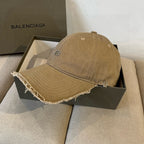 Frayed Edge Metal Logo Baseball Cap G103006