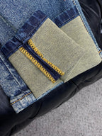 Back Pocket City Graphic Printed Vintage Denim Jeans R260534