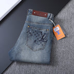 Vintage Fade Large Monogram Graphic Jeans V260840
