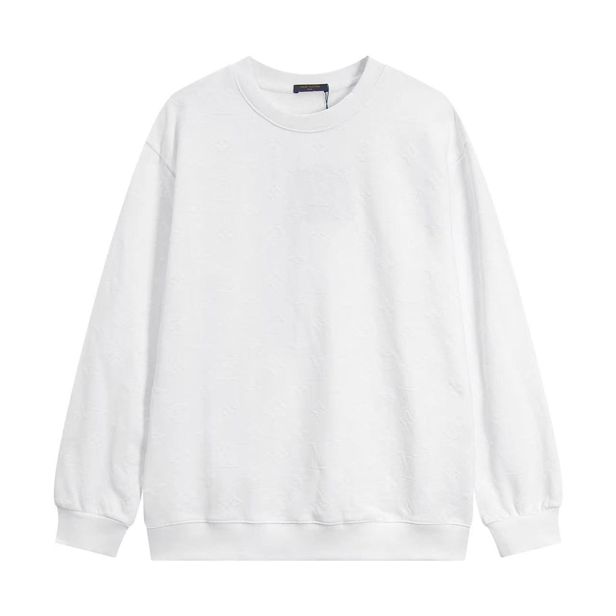 Men's All Over Monogram Print Crew Neck Sweatshirt YG500101