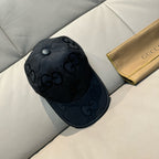 Allover Interlocking Pattern Jacquard Baseball Cap G103009
