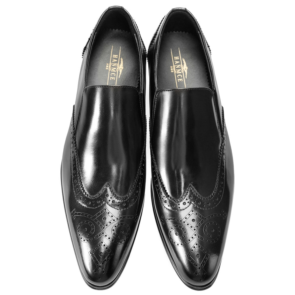 Wingtip Brogue Slip-On Loafers P050507