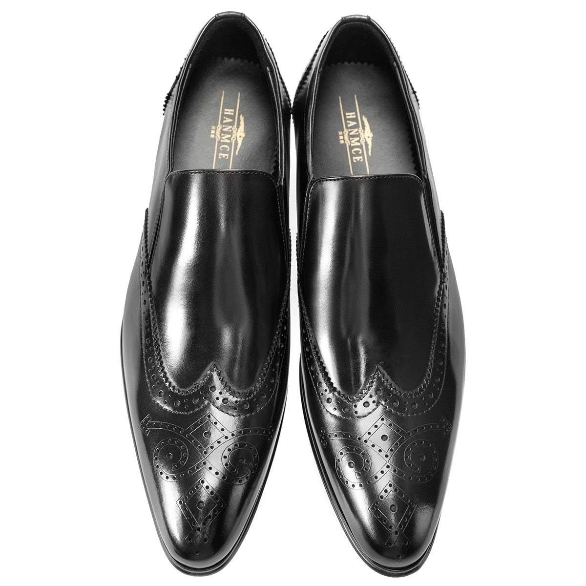 Wingtip Brogue Slip-On Loafers P050507
