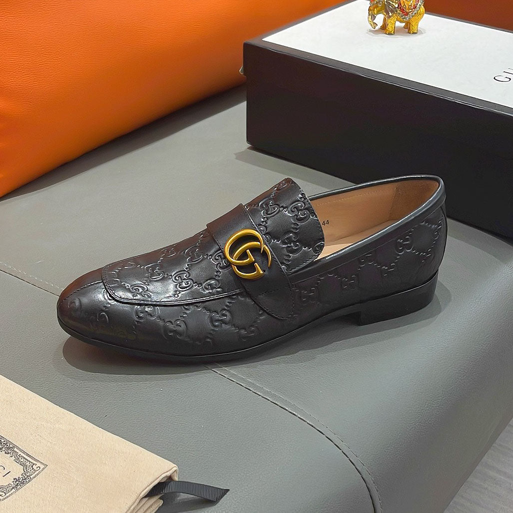 Embossed Interlocking G Loafers S283407